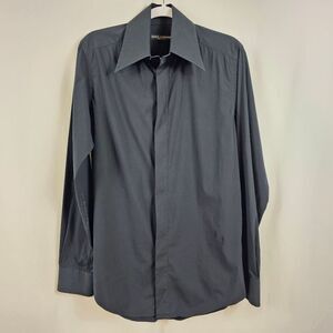 Dolce & Gabbana Button Down in Black - Size 15.5/39